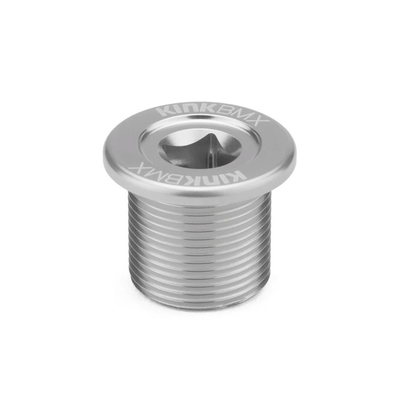 KINK Fork Cap Bolt, Silver (M24*P1,5)